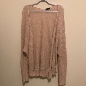 BDG Light Pink Oversized Cardigan